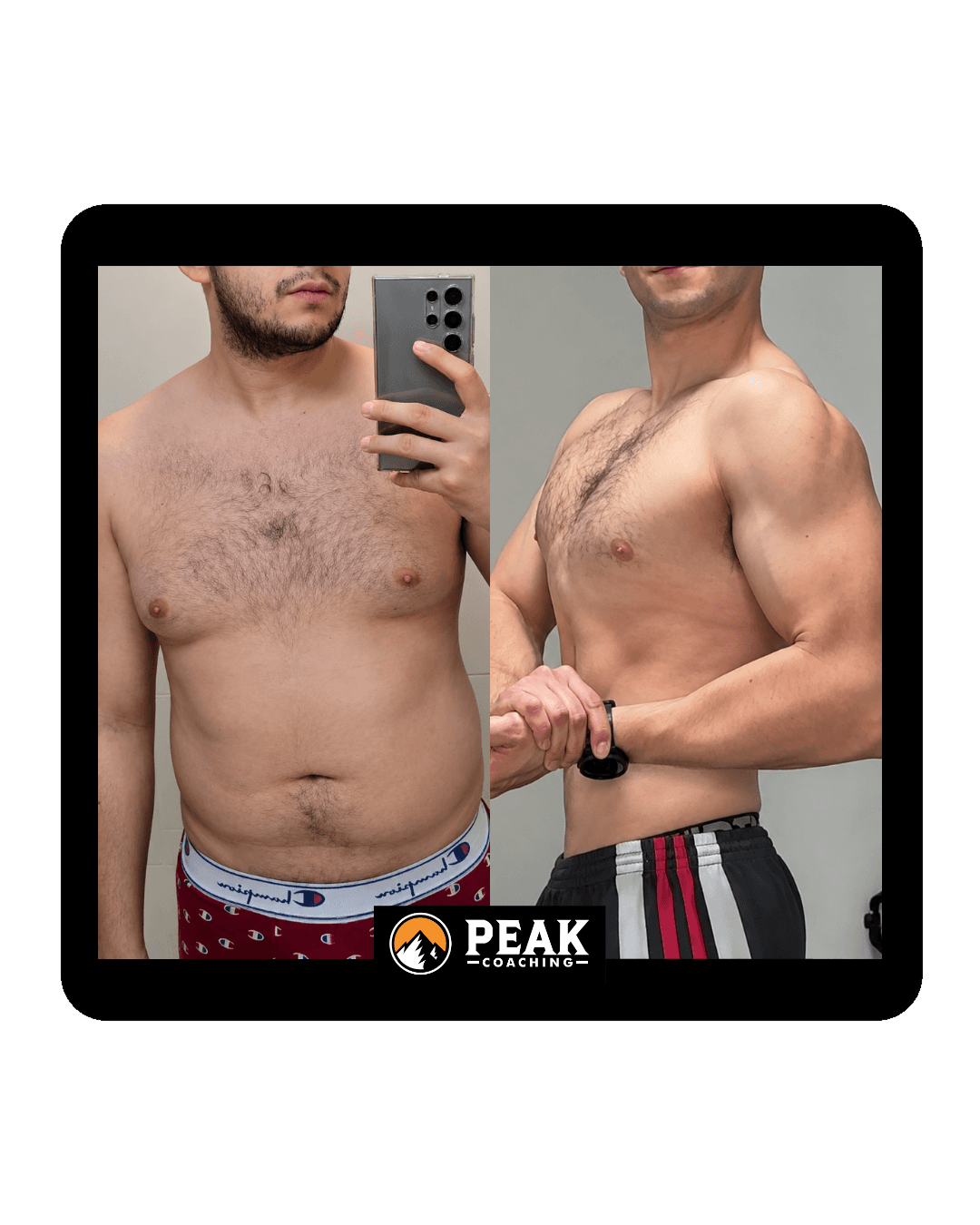 Transformación real de Dani en Peak Coaching