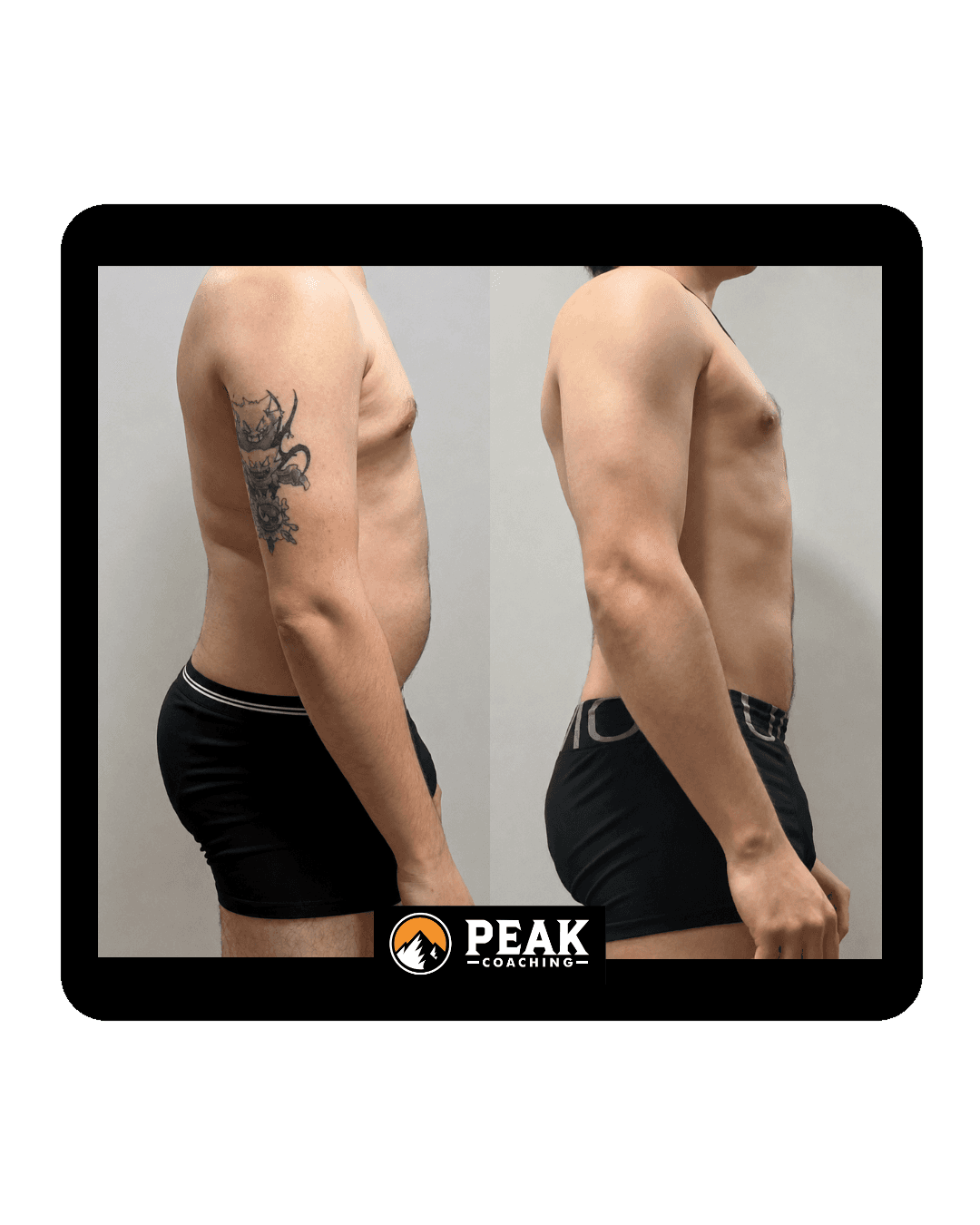 Transformación real de Iker en Peak Coaching